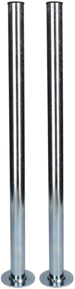 DrillMan 2 Pack 34mm Prop Drop Stand 600mm Long for Trailer Jockey Leg