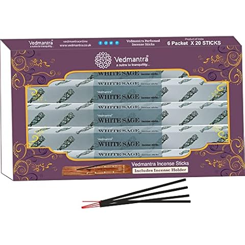 Vedmantra® Premium Incense Sticks with Holder Cover