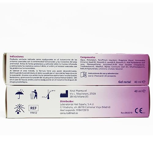 Variante de Heel cuál es la mejor crema para las hemorroides 40 ml