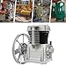 LyeXD 2HP Air Compressor Pump,1.5KW Piston Twin Cylinder Aluminum Air Compressor Head Pump, Oil Lubricated Piston Air Compressor Pump with Silencer & Screw, 200L/min Air Compressor Pump Replacement