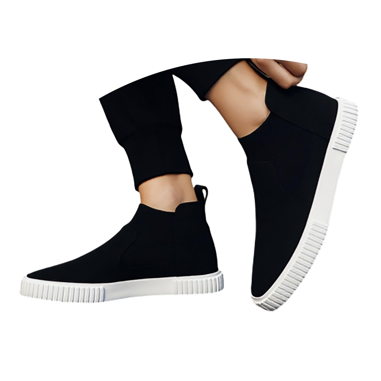 Sneaker & Sportschuhe für Herren Herren Freizeitschuhe Sommer Leicht Walkingschuhe Bequeme Joggingschuhe Atmungsaktiv Skaterschuhe Slip On Turnschuhe Modische Schlupfschuhe