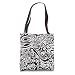 Marvel Venom Eddie Brock Swirl Print Tote Bag
