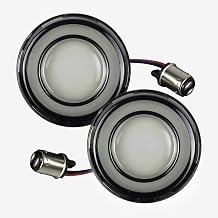 Eagle Lights HALOZ 2" Rear LED Turn Signals for Harley Davidson Motorcycles - 1157 Base