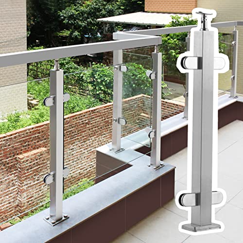 Valla de barrera de vidrio para terraza y sistemas de barandillas exteriores