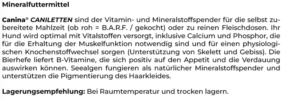 Canina Caniletten, 300 g