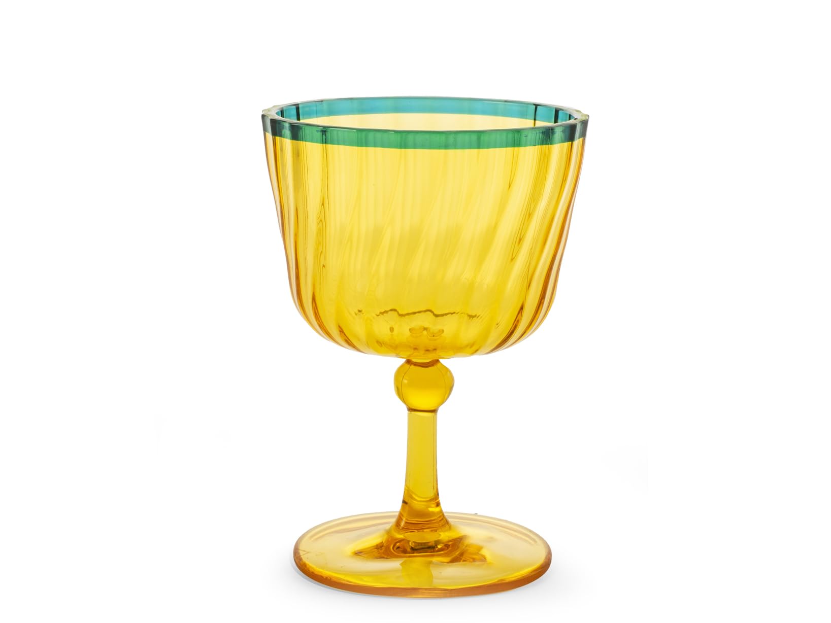 H&H – Set de 12 copas acrílicas 25 cl, colores surtidos, ligeras y resistentes, ideales para jardín, piscina, camping y fiestas al aire libre