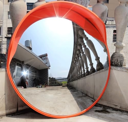 Miroir de circulation convexe routier grand angle incassable