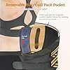 JIUFENTIAN Copper Back Brace for Lower Back Pain with Composite Support Technology for Herniated Disc, Sciatica & Recovery - AirFlow Knit 3.0 for Enhanced Durability and Breathability(Medium) #4