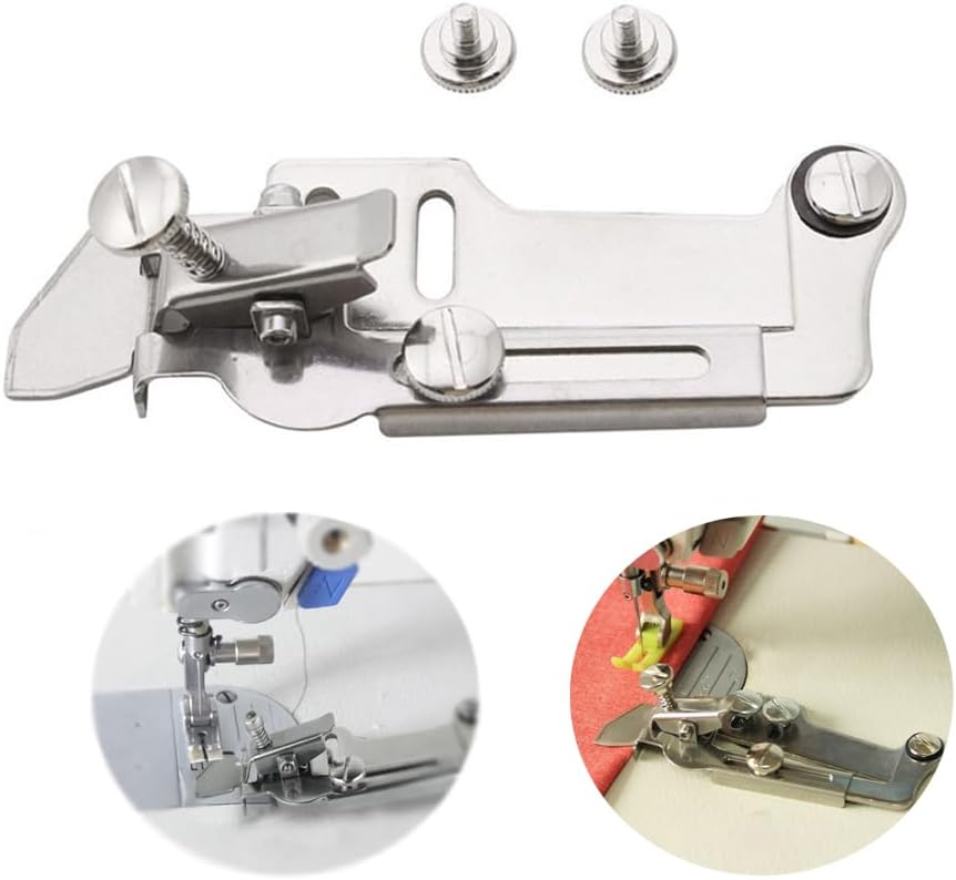 NADUSEP Prensatelas para máquina de coser, pie de máquina de coser, multifuncional, antiprensado, accesorios para máquina de coser de acero