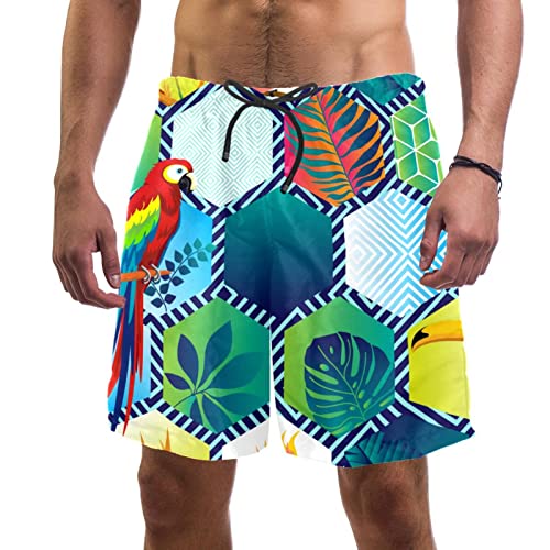 Short de plage à séchage rapide Lurnise maillots de bain hommes confort