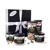 Funky Chunky Gourmet Popcorn Care Package Party Gift Variety Pack: Sea Salt Caramel, Peanut Butter...