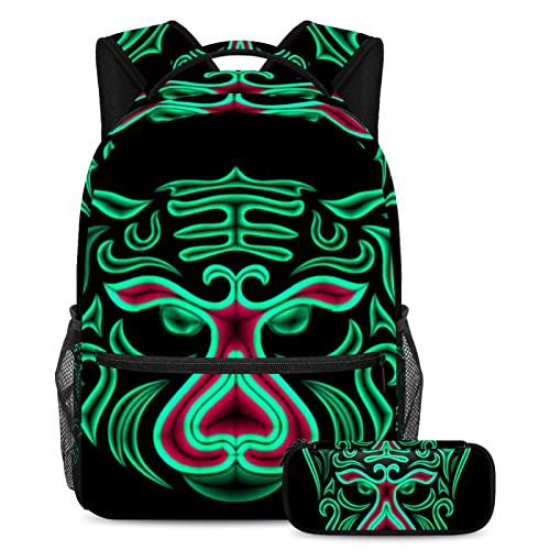 Sac à dos de voyage tigre pour l'école et les sorties des enfants