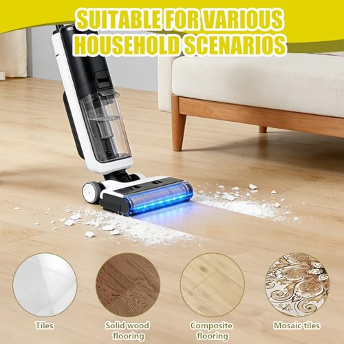 Bodenreiniger Bodepflege 500ml, Wischroboter Reinigungsmittel für Saugwischer mit Gartenia Duft, Floor Cleaner Schmutzentfernend & Pflegend Ideal Für Laminat, Parkett & Fliesen