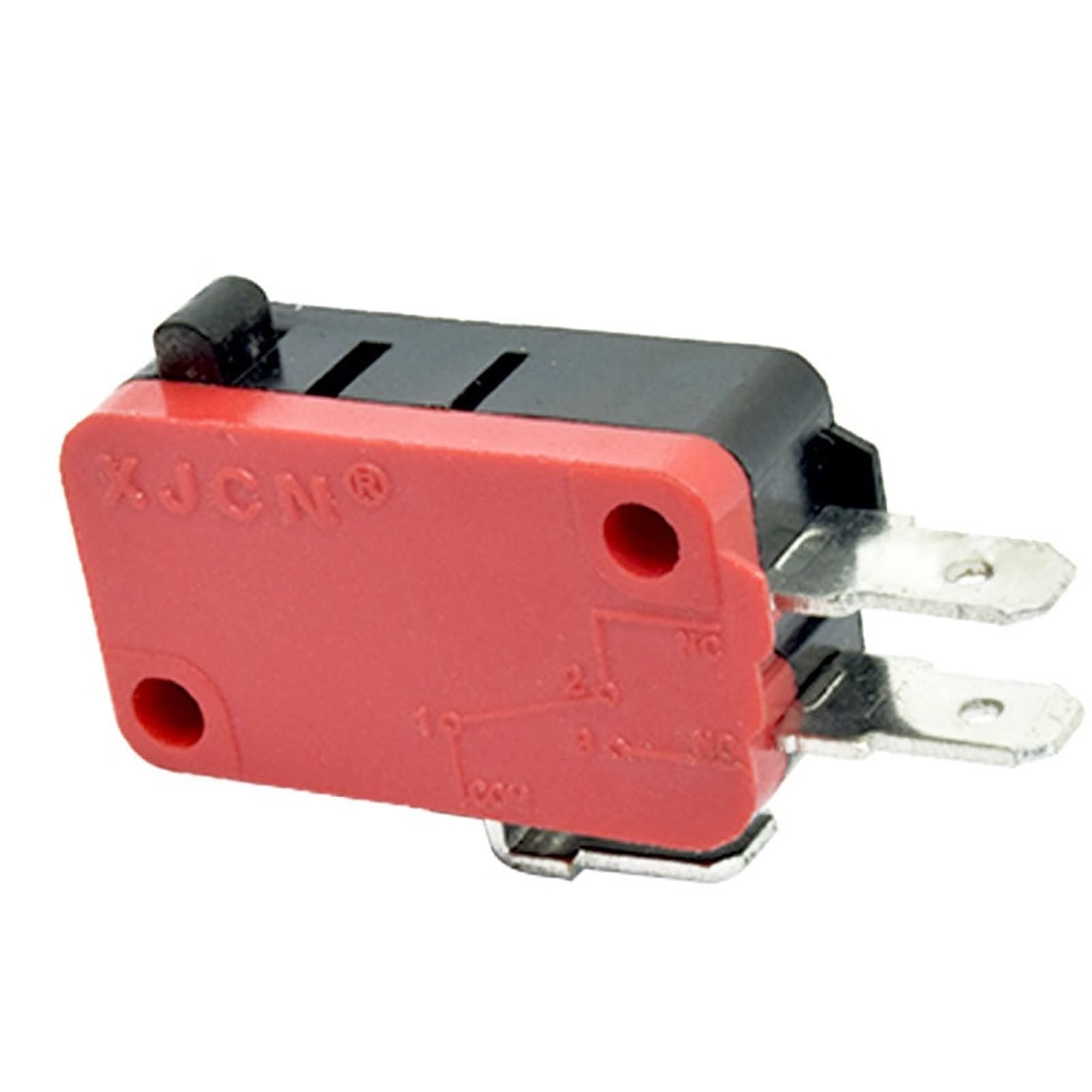 Microinterruptor 16A 250VAC SPDT Interruptor de límite de recorrido momentáneo 1NO1NC Rodillo de palanca V-156-1C25 interruptor electronico