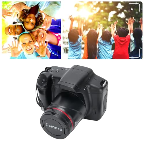 Caméra Numérique, Caméras 4K pour Photographie et Vidéo, Caméra de WiFi Tactile 16MP 2,4 Pouces pour Youtube avec Flash, Capot D'objectif, Caméras Avant et Arrière – Image 6