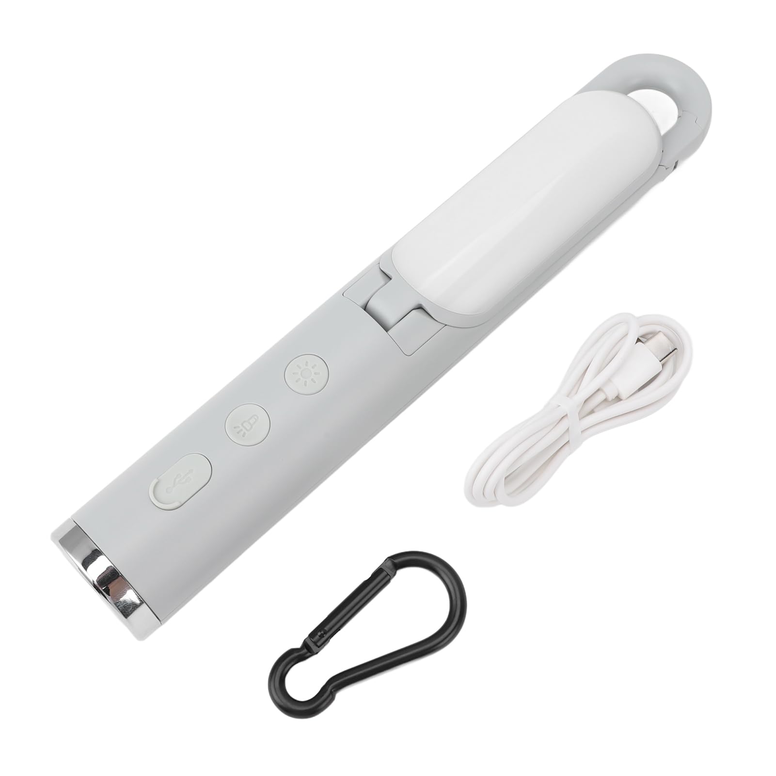 Lampe de camping pliante LED rechargeable 1200mAh verte - 8