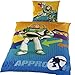 Produktbild Hans-Textil-Shop Kinder Bettwäsche 135x200 80x80 cm Toy Story Baumwolle Renforcè (Bettbezug, Kissenbezug, Geschenk)