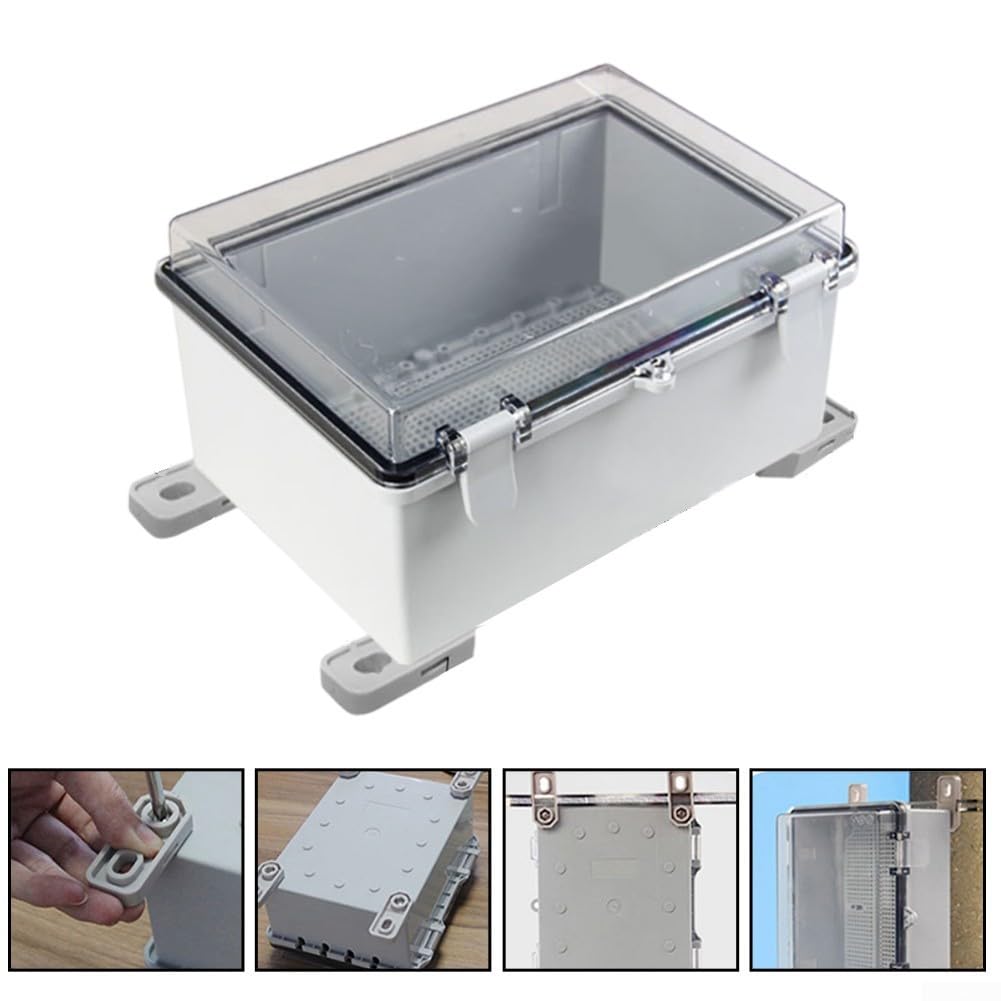 Cubierta protectora del zócalo, caja impermeable al aire libre Caja IP66 290 * 190 140 mm