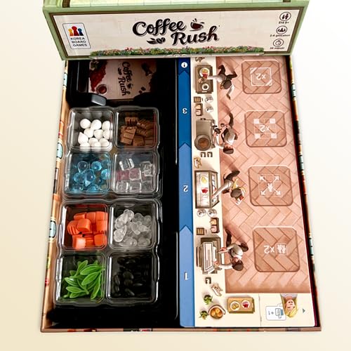 Coffee Rush - Juego de Mesa, 2-4 Jugadores, 8+ años miniatura 3