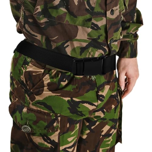 Adjustable Elastic Stretch Belt for Men and Belt for Outdoor Activities Heavy Duty Nylon Non-metal Buckle for Travel Hiking and Training3