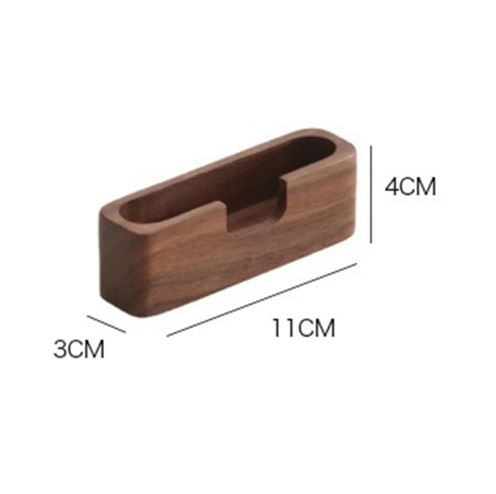 Présentoir pour cartes de table, Porte-cartes de visite en bois