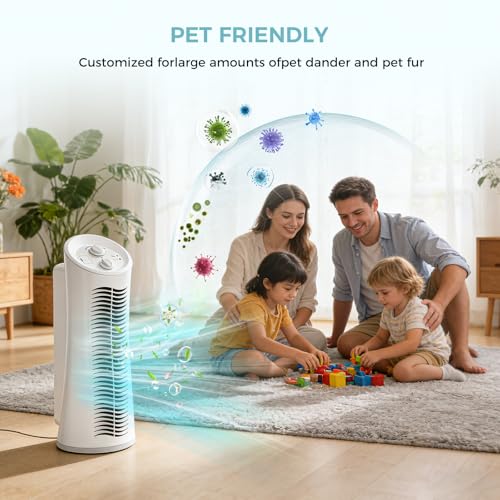 Image of 4 Pack U Filter Replacement for Honeywell HHT270, HHT290 Air purifier