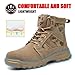 Imagen de COOU Zapatos de Seguridad para Hombre Mujer Calzado de Trabajo Ligero Comodo Zapatillas Trabajo con Punta de Acero Botas de Trabajo 151