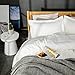 Bedsure Fundas Nórdicas Blanco - Fundas Edredón Nórdico 150x220 cm con 1...