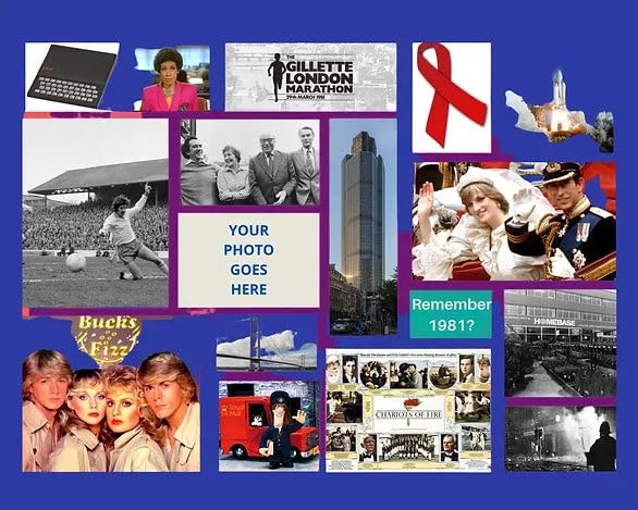 ItsYourPuzzle | Personalized Photo Jigsaw Puzzle | Nostalgia Year Puzzle for 1981 | Custom Puzzles from Photos | Memory Lane Puzzles for Adults | Cardboard Picture Puzzle | 1000 Pcs — image 1