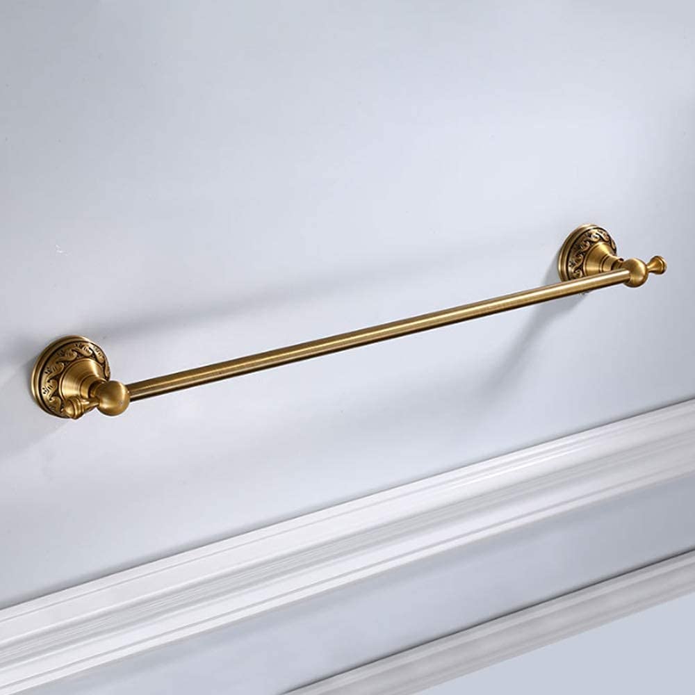 Estante de baño para baños, toalleros de aluminio, montado en la pared, estante de toalla individual para cocina, baños, muebles vintage, toallero, barra de ropa, perchero, estante de ducha,