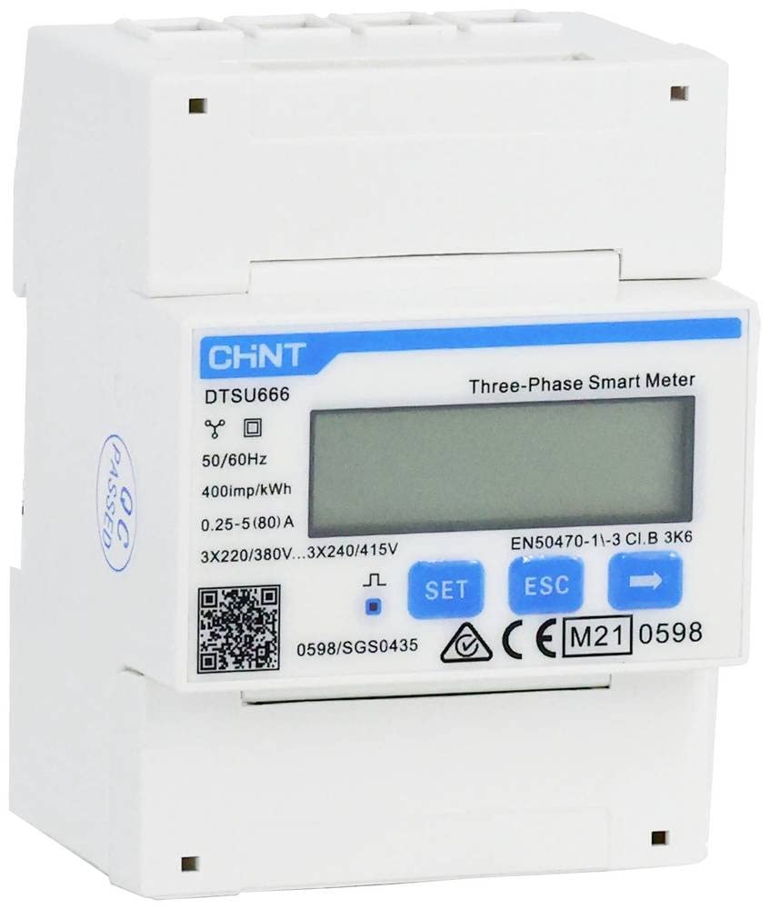 Chint G DTSU666-CT 3×230/400V 1.5(6) A RS485MID Drehstromzähler Digital Mid-konform: Ja 1 pc(s)