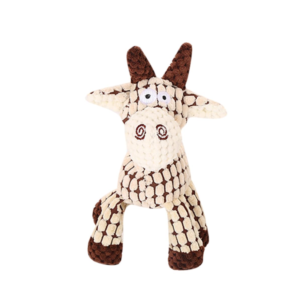 SUPVOX 3 Piezas Juguete para Masticar Perros Mascota de Peluche de Juguete cumpleaños Juguete Suave Juguetes para Perros pequeños Juguete Indestructible Burro de Juguete
