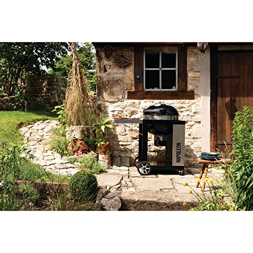 Napoleon Grills Pro22K-Cart-2 Pro22Kcart2 Charcoal Kettle Grill, Black #TOP4