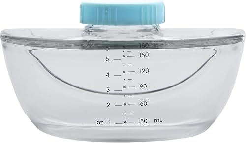 Miniatura 7 de Zomee Botella de colección a prueba de fugas, 7 onzas, para extractor de leche portátil Zomee Fit para madres lactantes y lactantes, contenedor de