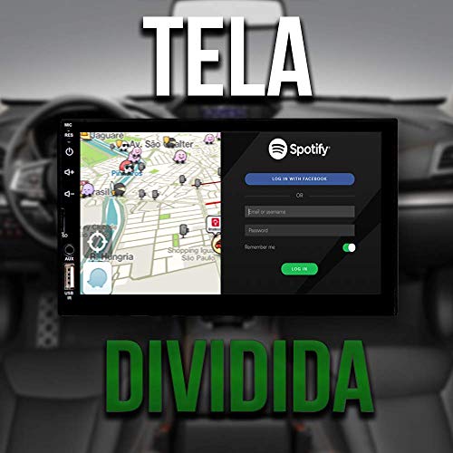 Central Multimídia Palio Weekwend Idea Strada 05 a 12 MP5 C/Moldura Voolt - Espelhamento, USB, SD, B