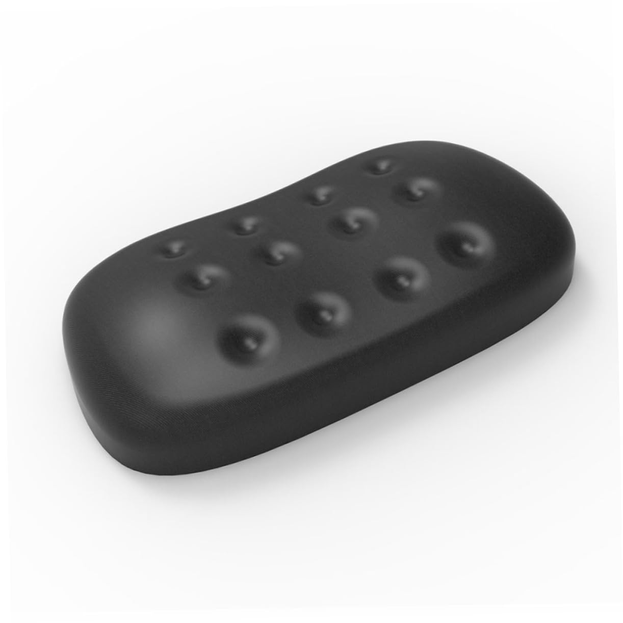 Lurrose 3 Pezzi Di Poggiapolsi in Memory Foam Per Mouse Pad Nero Che Favorisce Una Postura Sana