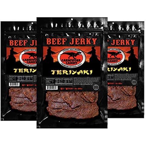 Carnivore Candy Teriyaki Beef Jerky Cover