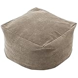 セルタン ビーズクッション カバーが洗える Lサイズ コーデュロイベージュ 日本製 A601a-689BE