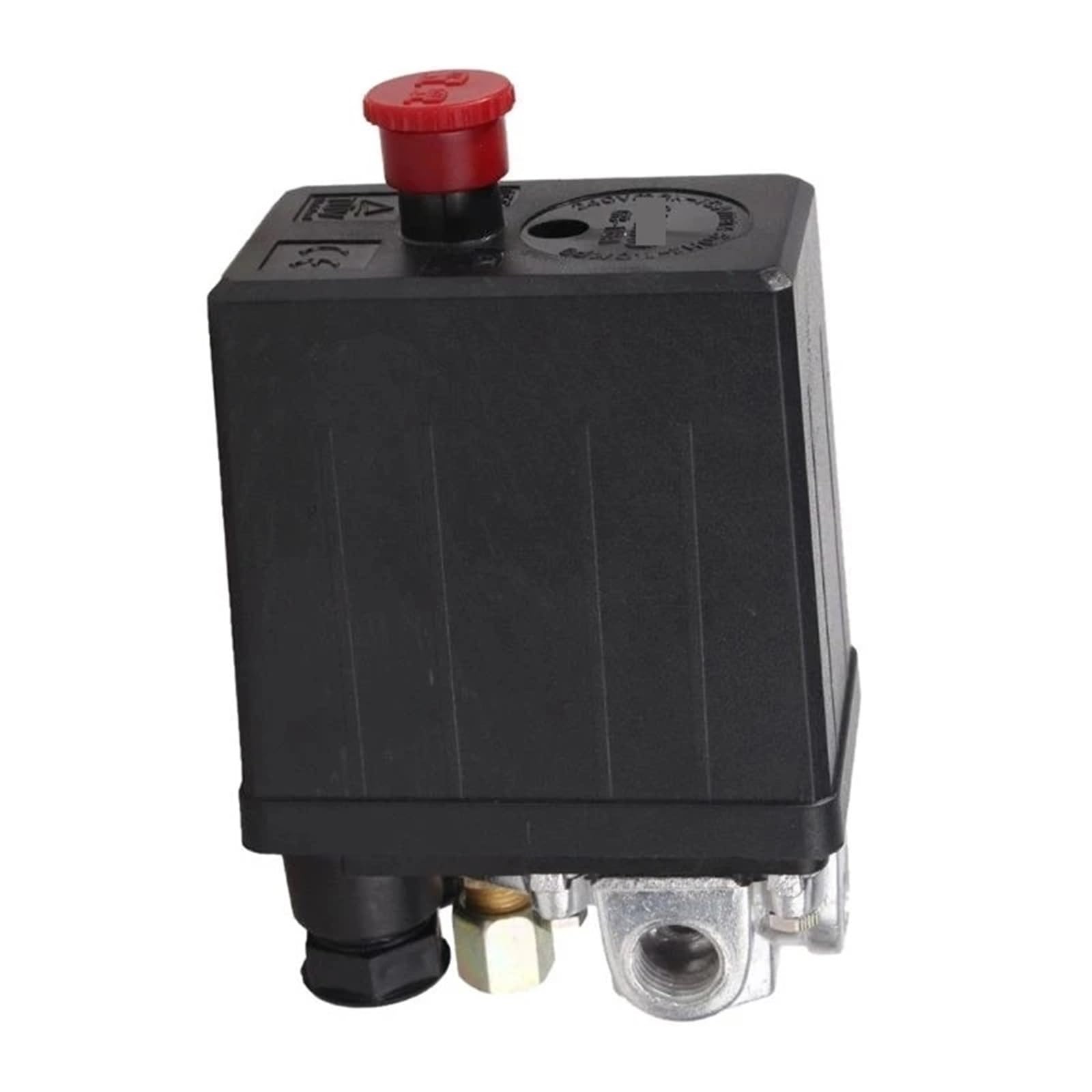 Lot de 2 valves de contrôle de pression pour compresseur d'air 220 V 90-120 PSI 1/4 port pour petite machine de compression