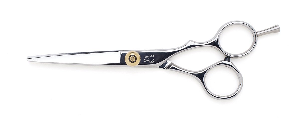 Yasaka Silver Hair Scissors Ya 55 5.5 Inches Semi Offset 440C