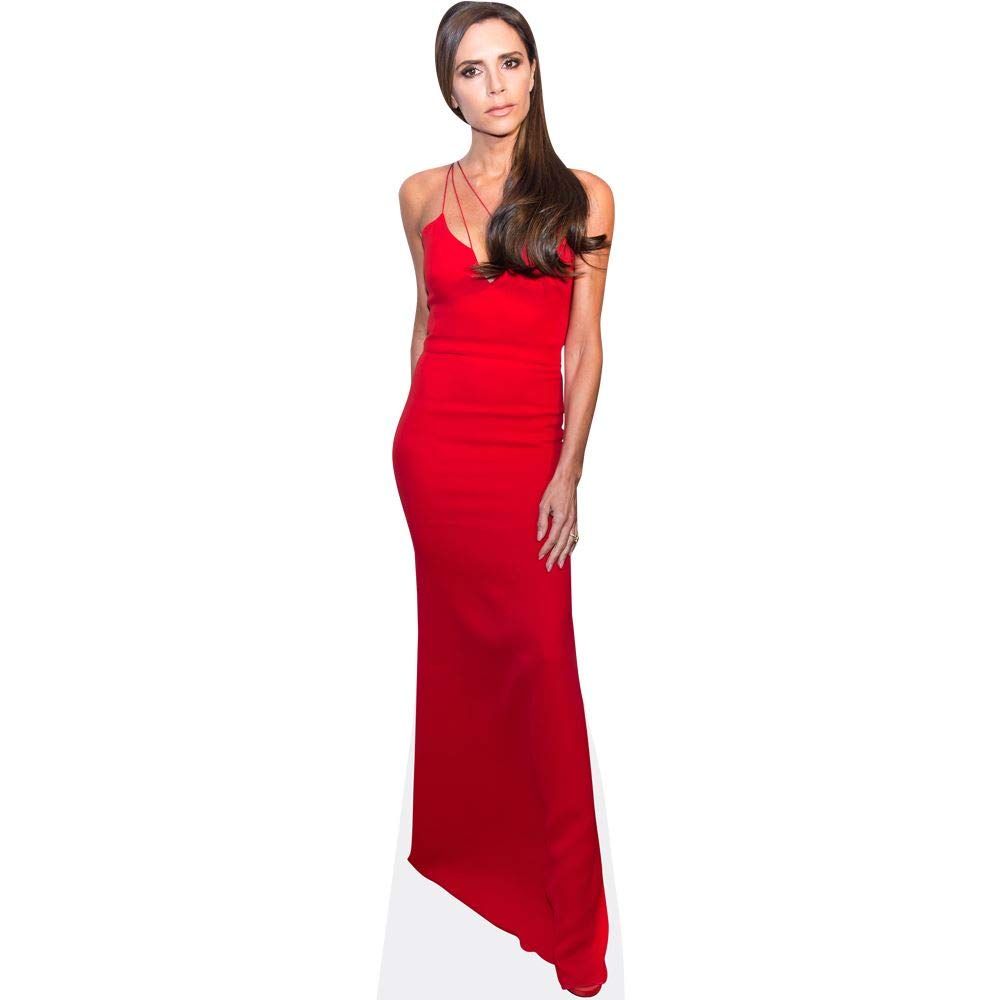 Victoria Beckham (Red Dress) Mini Size Cutout