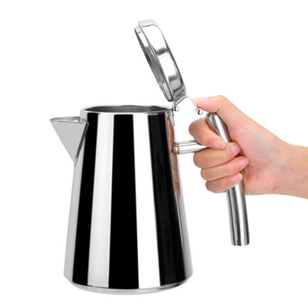 Pichet 1,8L Acier Inoxydable Gris - Carafe Élégante Pour Eau, Jus Ou Thé Glacé