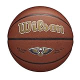 Wilson Basketball TEAM ALLIANCE, NEW ORLEANS PELICANS, Indoor/Outdoor, Mischleder, Größe: 7