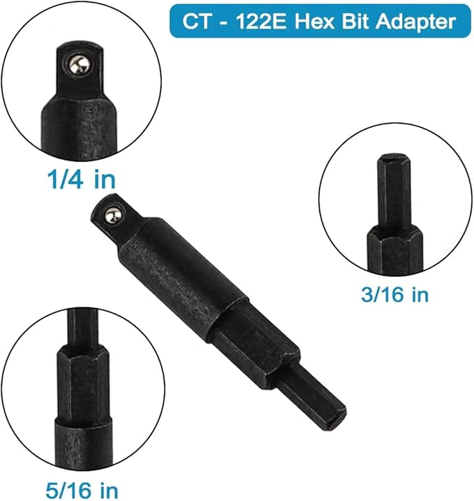 Kit Herramienta Desmontaje Instalación Núcleo Válvula y Llave Servicio HVAC miniatura 6
