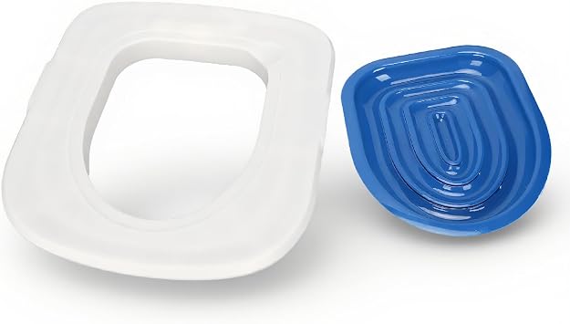 Jiawu Cat Toilet Training Kit, Cat Toilet Training System, Cat Trainer Kit System for Toilet, Teach Cat to Use Toilet, Professional Kitty Trainer Urinal Seat with Extra Tray #1