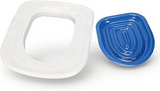 Jiawu Cat Toilet Training Kit, Cat Toilet Training System, Cat Trainer Kit System for Toilet, Teach Cat to Use Toilet, Professional Kitty Trainer Urinal Seat with Extra Tray (#1)