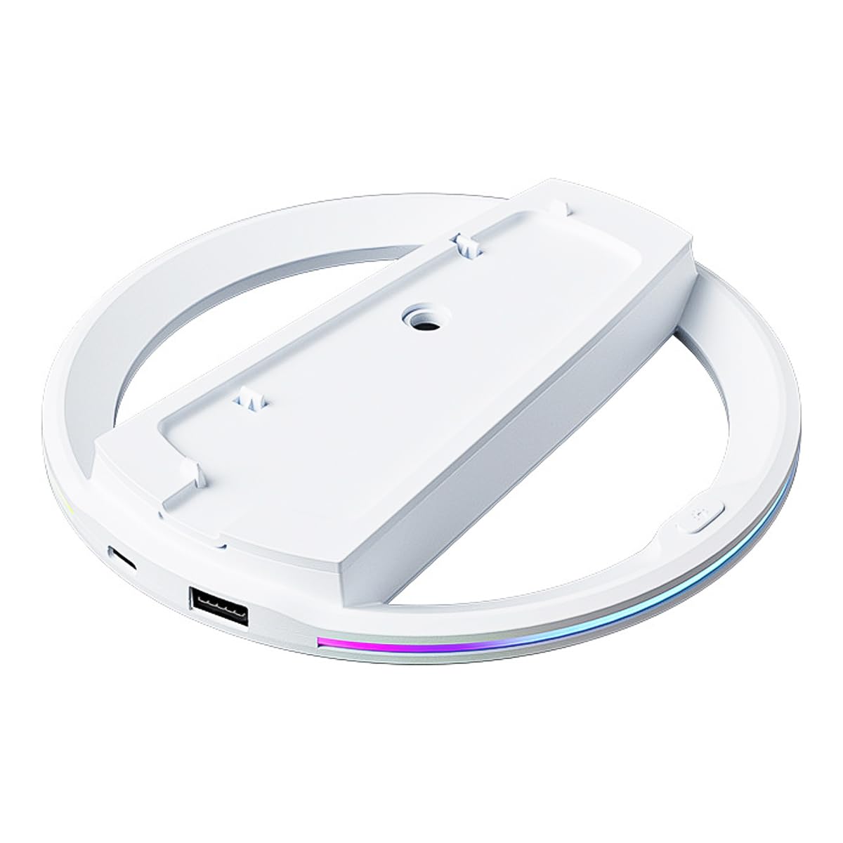 Support vertical RVB pour disque PS 5 Slim/Pro et support de base numérique avec support antidérapant Support amélioré