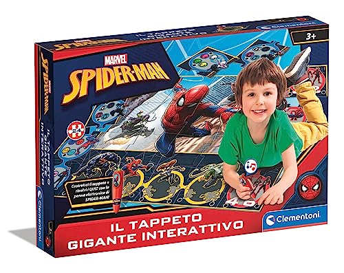 Clementoni Sapientino Il Tappeto Gigante Marvel Spider-Man-Puzzle Bambini 24 Maxi