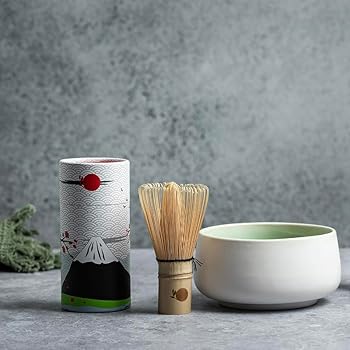Chasen à Matcha Fouet Matcha Bambou Naturel - 10.5 Cm - Accessoire Thé Matcha Traditionnel - Écologique Et Durable Chasen Noka Matcha