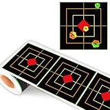 Highwild Splatter Adhesive Sight in Shooting Target Stickers - Splash Effect of Multiple Colors (4 INCH - 200 Pack)